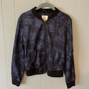 Silence + Noise Navy Bomber Size XS